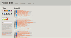 Desktop Screenshot of adobe.rognemedia.no
